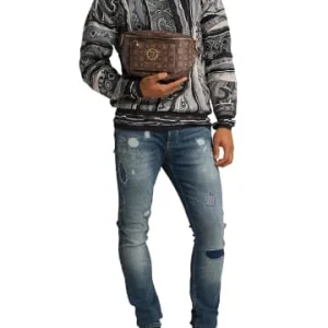 Accessoires Carlo Colucci Bauchtasche Costalonga In Braun Günstig Kaufen 8