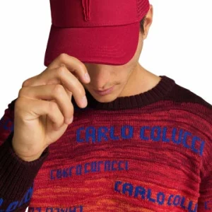 Outdoor & Sport Carlo Colucci Cap Colussi In Rot Günstig Kaufen 10