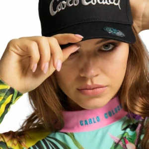 Outdoor & Sport Carlo Colucci Cap Corocher In Schwarz Günstig Kaufen 12