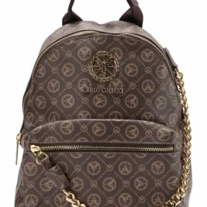 Accessoires Carlo Colucci Cityrucksack Costanzo In Braun Günstig Kaufen 8