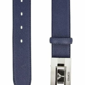 Accessoires Carlo Colucci Gürtel Chiti In Ultramarine Günstig Kaufen 9