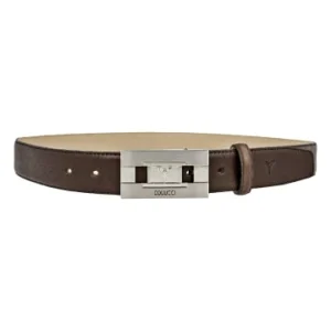 Accessoires Carlo Colucci Gürtel Chiuri In Dunkelbraun Günstig Kaufen 7