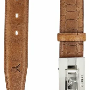 Accessoires Carlo Colucci Gürtel Chiusano In Cognac Günstig Kaufen 9