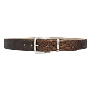 Accessoires Carlo Colucci Gürtel Christoph In Cognac / Dunkelbraun Günstig Kaufen 7