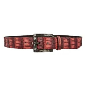 Accessoires Carlo Colucci Gürtel Ciaccia In Rot Günstig Kaufen 7