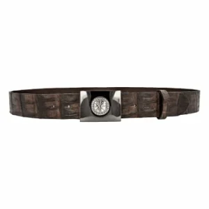 Accessoires Carlo Colucci Gürtel Ciamaglia In Dunkelbraun Günstig Kaufen 7