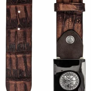 Accessoires Carlo Colucci Gürtel Ciamaglia In Kupferbraun Günstig Kaufen 9
