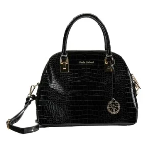Accessoires Carlo Colucci Henkeltasche Cestari In Schwarz Günstig Kaufen 8
