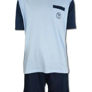 Bekleidung Carlo Colucci Homewear-Set Cini In Blau / Marine Günstig Kaufen 6