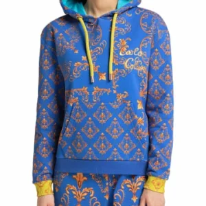 Bekleidung Carlo Colucci Hoodie Citarda In Blau Günstig Kaufen 13