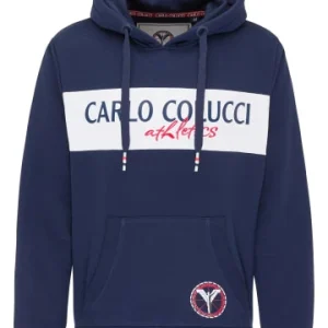 Bekleidung Carlo Colucci Hoodie Conto In Blau Günstig Kaufen 10