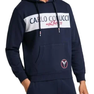 Bekleidung Carlo Colucci Hoodie Conto In Blau Günstig Kaufen 18