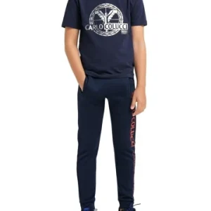 Bekleidung Carlo Colucci Hose Carito In Navy Günstig Kaufen 12