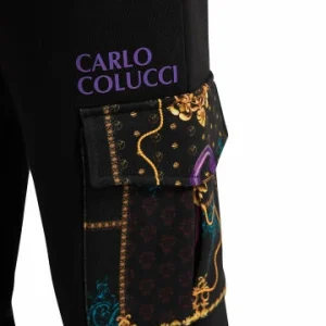 Bekleidung Carlo Colucci Hose Concolino In Schwarz Günstig Kaufen 12