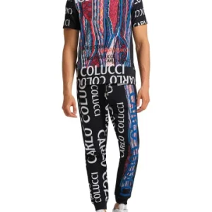 Bekleidung Carlo Colucci Hose Conforto In Schwarz Günstig Kaufen 16