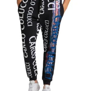 Bekleidung Carlo Colucci Hose Conforto In Schwarz Günstig Kaufen 18