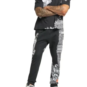 Bekleidung Carlo Colucci Hose Dallasega In Schwarz Günstig Kaufen 10