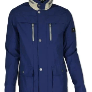 Outdoor & Sport Carlo Colucci Jacke Cavazza In Navy Günstig Kaufen 9