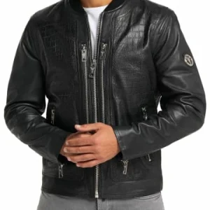 Bekleidung Carlo Colucci Jacke Coccodrillo In Schwarz Günstig Kaufen 12
