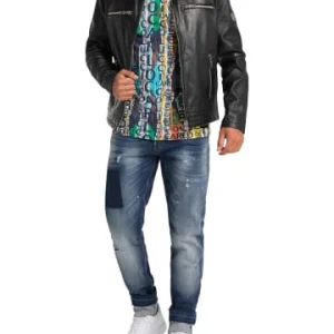 Bekleidung Carlo Colucci Jacke Cofini In Schwarz Günstig Kaufen 10