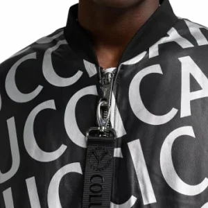 Bekleidung Carlo Colucci Jacke Dardengo In Schwarz / Silber Günstig Kaufen 9