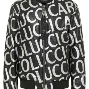 Bekleidung Carlo Colucci Jacke Dardengo In Schwarz / Silber Günstig Kaufen 13