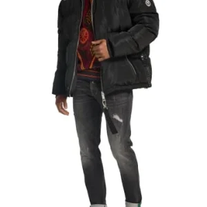 Outdoor & Sport Carlo Colucci Jacke Datta In Schwarz Günstig Kaufen 13