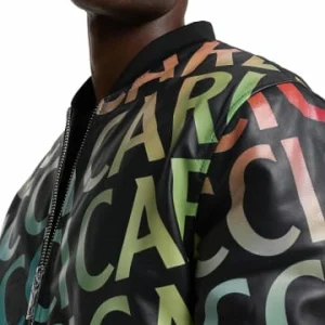 Bekleidung Carlo Colucci Jacke De Felice In Schwarz / Mehrfarbig Günstig Kaufen 11