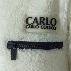 Outdoor & Sport Carlo Colucci Jacke – Teddy C5048 – White Günstig Kaufen 12