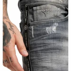 Bekleidung Carlo Colucci Jeans Cecchetto In Grau Günstig Kaufen 8