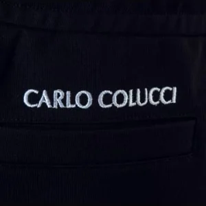 Outdoor & Sport Carlo Colucci Jogginghose – Basic Line – Black Günstig Kaufen 12