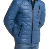Bekleidung Carlo Colucci Lange Lederjacke Lukas In Royalblau Günstig Kaufen 17