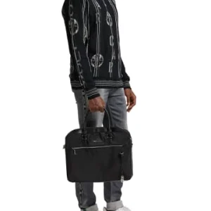 Accessoires Carlo Colucci Laptoptasche Costalbano In Schwarz Günstig Kaufen 9