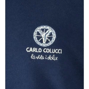 Bekleidung Carlo Colucci Poloshirt Capodanno In Navy Günstig Kaufen 7