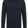 Bekleidung Carlo Colucci Poloshirt Corneanu In Navy Günstig Kaufen 14
