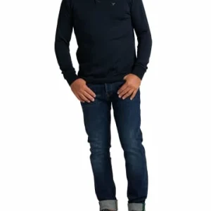 Bekleidung Carlo Colucci Poloshirt Corneanu In Navy Günstig Kaufen 15