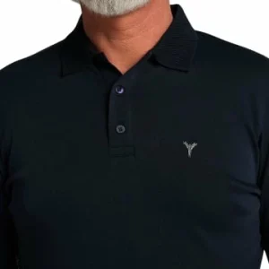 Bekleidung Carlo Colucci Poloshirt Corneanu In Schwarz Günstig Kaufen 12