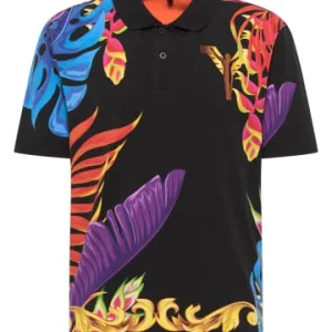 Bekleidung Carlo Colucci Poloshirt Cristiano In Schwarz Günstig Kaufen 8