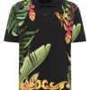 Bekleidung Carlo Colucci Poloshirt Cristiano In Schwarz / Grün Günstig Kaufen 16