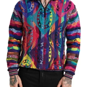 Bekleidung Carlo Colucci Pullover Calabro In Navy Günstig Kaufen 10