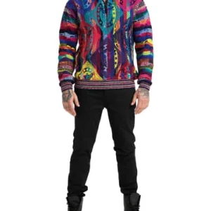 Bekleidung Carlo Colucci Pullover Calabro In Navy Günstig Kaufen 12