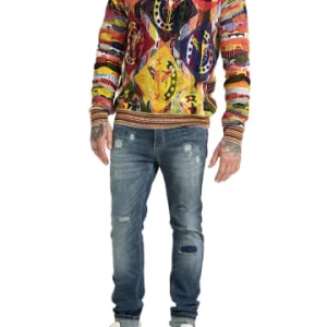 Bekleidung Carlo Colucci Pullover Calabro In Weiß Günstig Kaufen 12