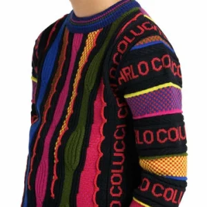 Bekleidung Carlo Colucci Pullover Casale In Navy Günstig Kaufen 8