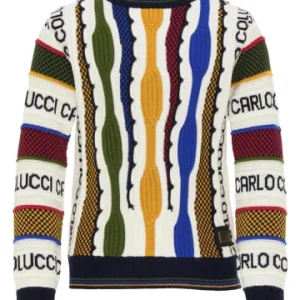 Bekleidung Carlo Colucci Pullover Casale In Weiß Günstig Kaufen 8