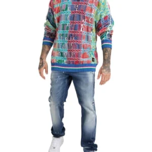 Bekleidung Carlo Colucci Pullover Casarotto In Weiß Günstig Kaufen 12