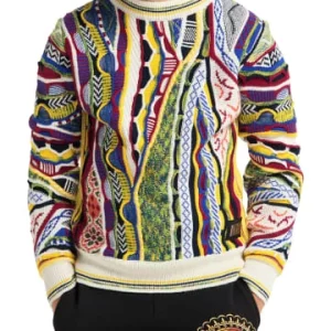 Bekleidung Carlo Colucci Pullover Casciaro In Weiß Günstig Kaufen 10