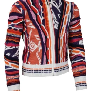 Bekleidung Carlo Colucci Pullover Castriotta In Weiß / Mehrfarbig Günstig Kaufen 6