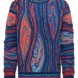 Bekleidung Carlo Colucci Pullover Cioè In Navy / Rot Günstig Kaufen 9