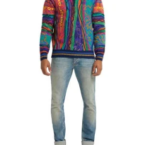 Bekleidung Carlo Colucci Pullover Ciola In Navy Günstig Kaufen 10