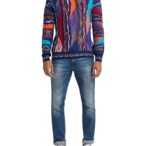 Bekleidung Carlo Colucci Pullover Cocciniglio In Navy Günstig Kaufen 12